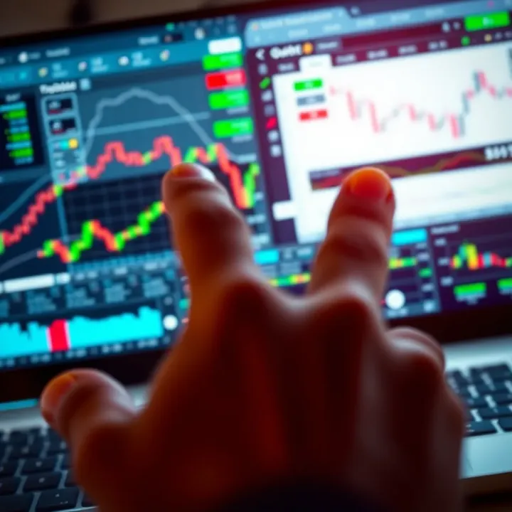 User interface showcasing trading features and options on Quotex platform