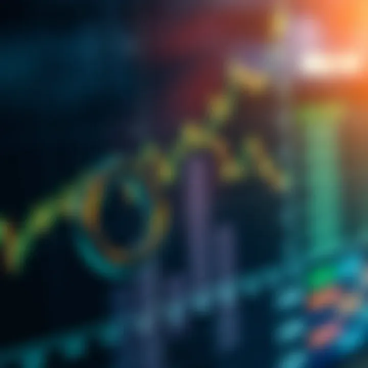 Graph illustrating Chainlink price movement and market trends