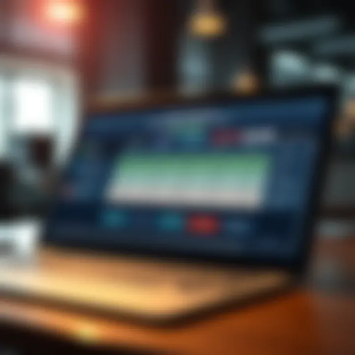 Comparison chart illustrating key aspects like security, costs, and compatibility of various trader platforms