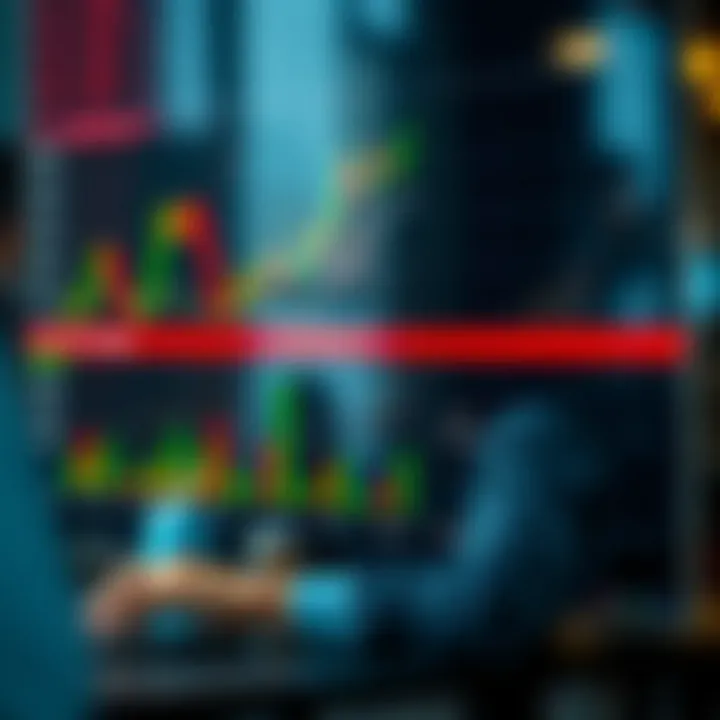 Chart showing potential benefits and risks of using free binary options signal tools