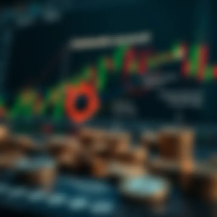Diagram illustrating how a cents account works in the Forex market with reduced trading risk