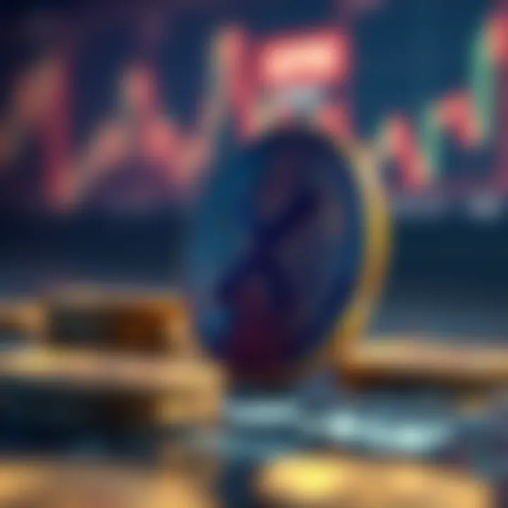 Regulatory Influence on Cryptocurrency Market Dynamics Graphic showing regulatory impact on cryptocurrency market dynamics