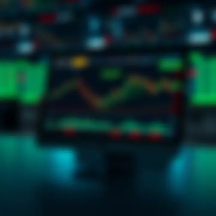 Interface of Pocket Option demo account displaying trading charts and options