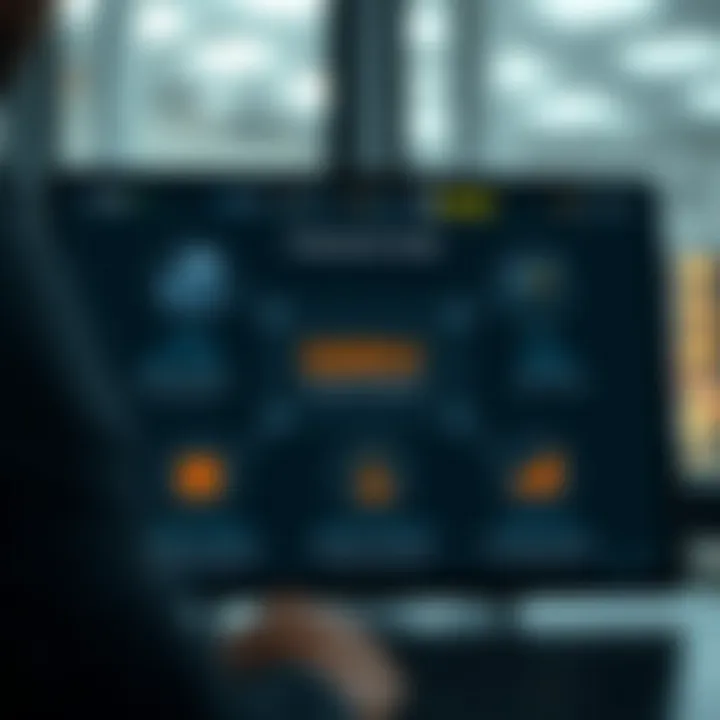 Diagram illustrating key features and tools available on Deriv for strategic investment decisions