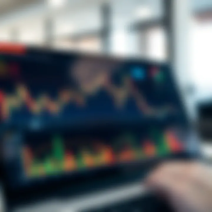 Graph and chart analytics illustrating investment performance on the Deriv Com platform