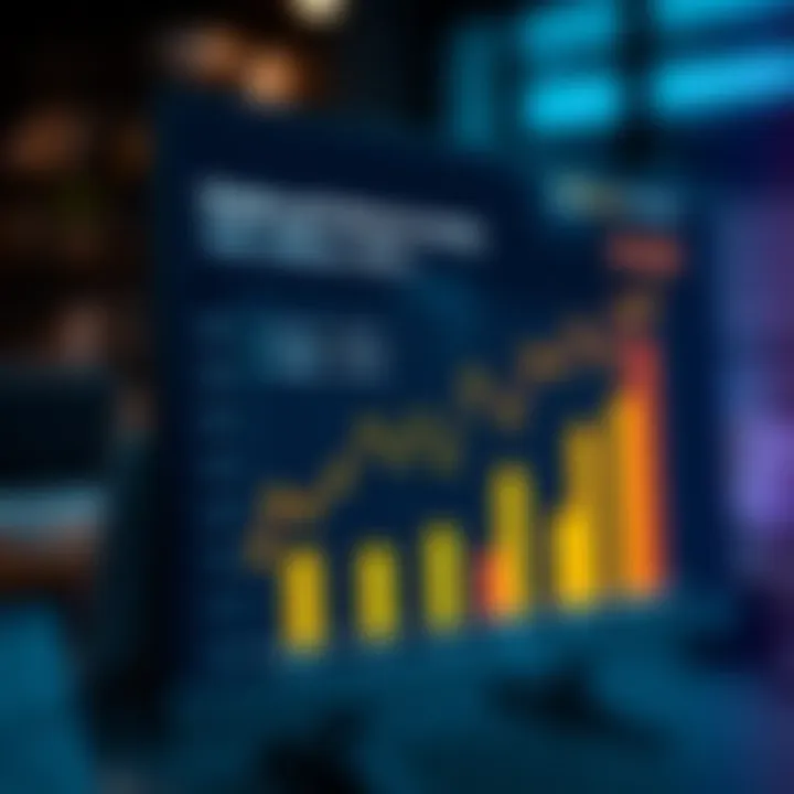 Graph illustrating strategies and tools for maximizing earnings in the Quotex affiliate network