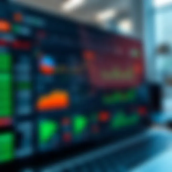 User interface showcasing various financial assets available on the ExpertOption trading platform