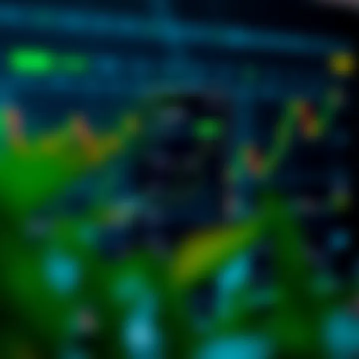 User interface of IQ Option app highlighting main trading features and options
