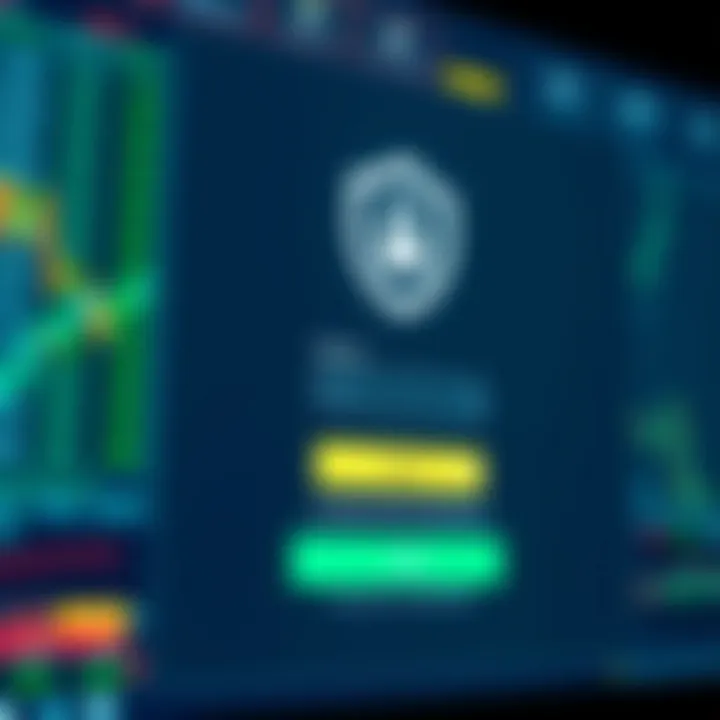 Security Features on IQ Option Login Page Secure login screen of IQ Option platform emphasizing encrypted connection and user authentication