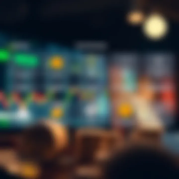 Illustration of different asset categories available for online trading such as stocks, forex, and cryptocurrencies