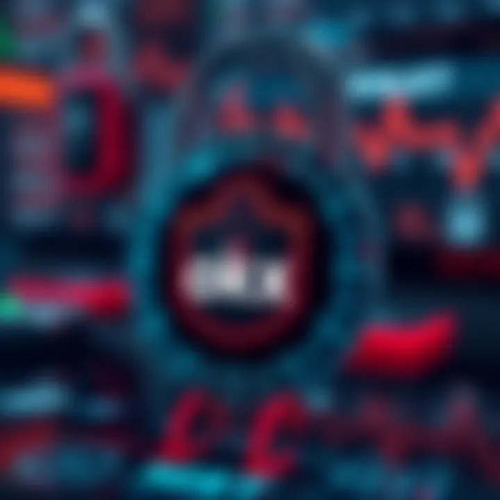 Secure digital padlock representing cryptocurrency exchange safety