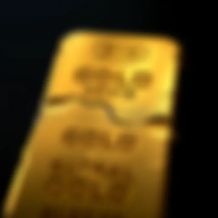 Peso e características das barras de ouro