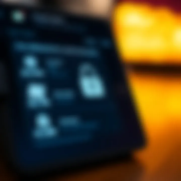 Secure digital wallet with financial icons representing withdrawal options