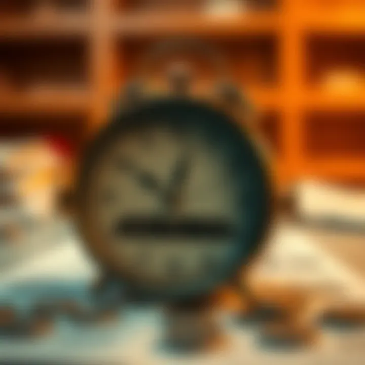 Calendar and clock symbolizing withdrawal timeframes and fees