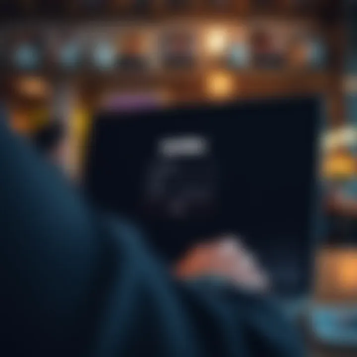 User interface showing the login screen for the Quotex affiliate platform with input fields and login button