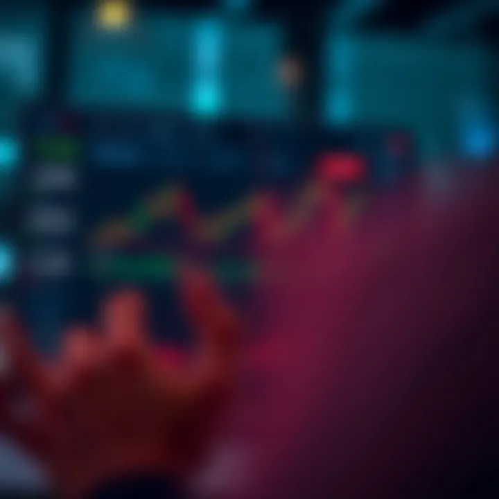 Interface of Quotex demo mode showing trading dashboard with charts and virtual balance