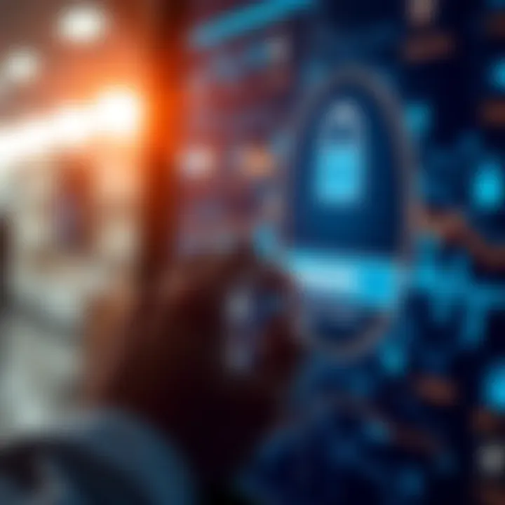 User entering secure password on digital platform login screen