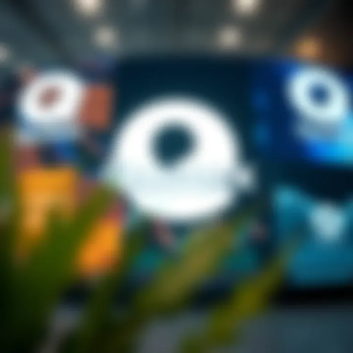 Quotex logo displayed across various digital platforms demonstrating versatility