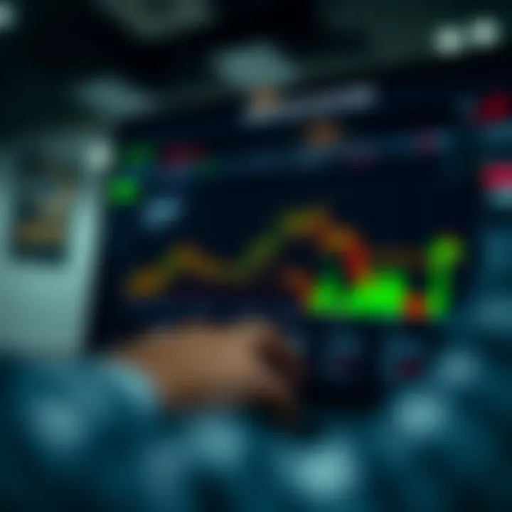 User interface displaying Quotex trading options and market data