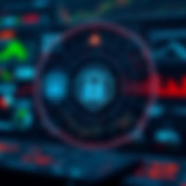 Visual representation of risk management tools and security measures for Quotex PT users