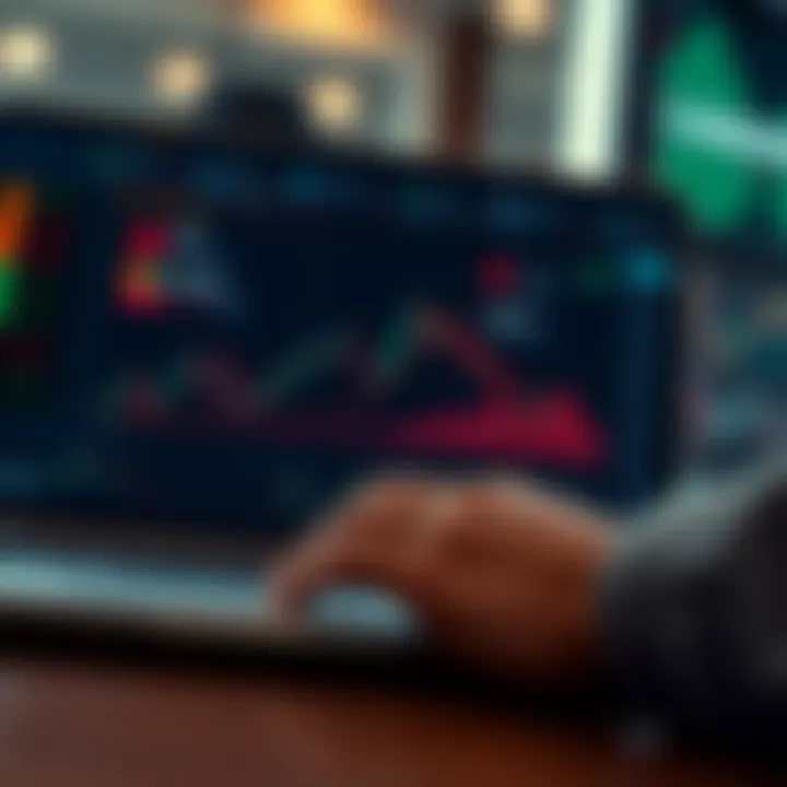 Graph illustrating risk management strategies and trading performance on Quotex
