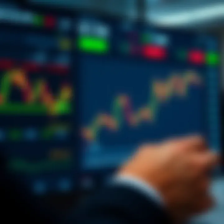 User interface of Quotex trading platform showing various financial assets and live market data