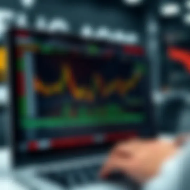 Overview of Quotex trading platform interface showing market charts and trading options