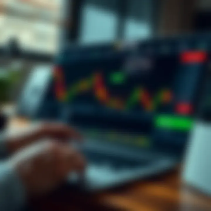 Visual representation of trading strategies and risk management tools available on Quotex