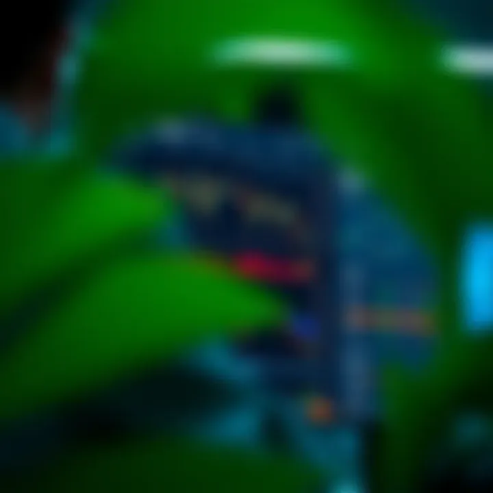 User interface of Quotex platform showing trading charts and options