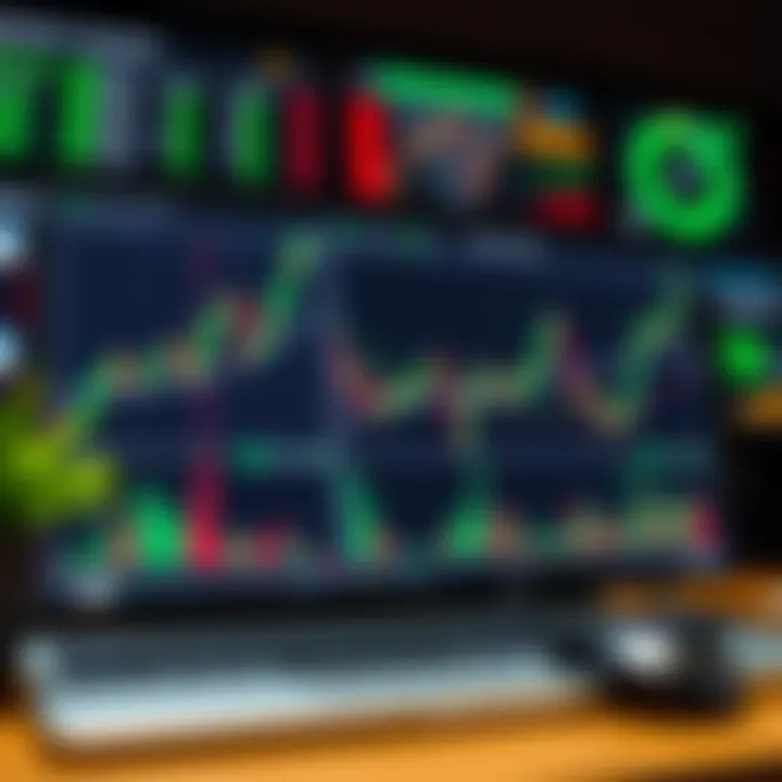 Essential Tools for Effective Risk Management in Trading Dashboard displaying various financial indicators and trading tools for risk management