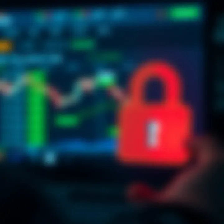 Illustration of two-factor authentication setup on a digital trading platform