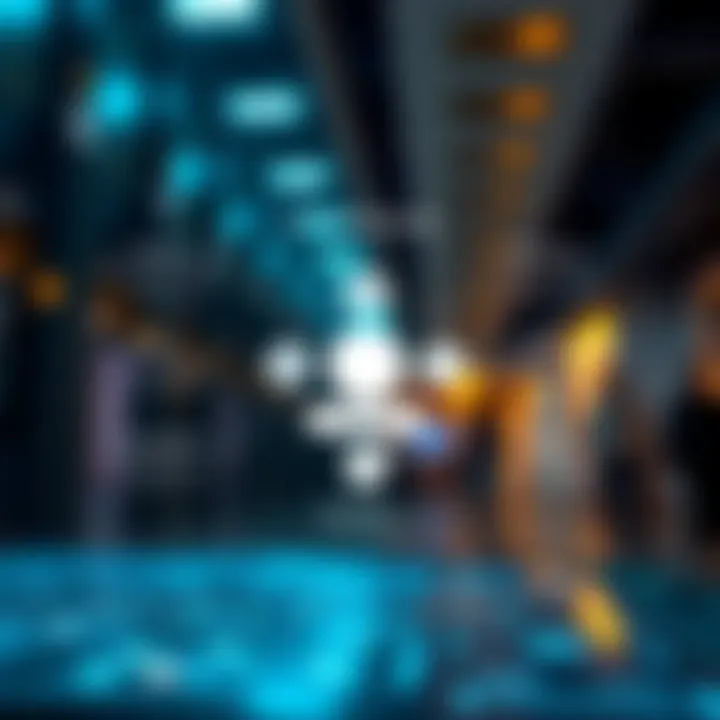 Diagram illustrating the structure and key features of demo platforms in technology