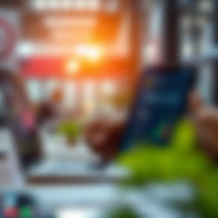 User interface of Quotex app demonstrating trading tools and security features