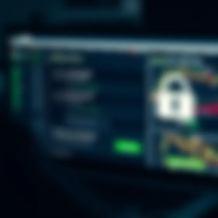 Secure verification process for online trading account