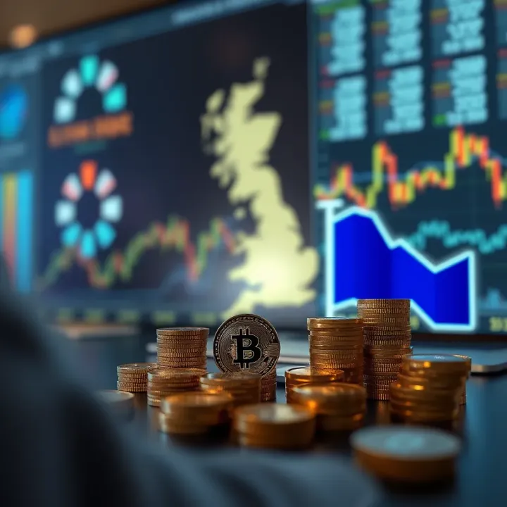 Economic Growth and Investment Opportunities Post-Brexit Financial charts showing growth and investment opportunities influenced by Brexit