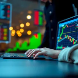 Secure Online Transaction on IQ Option Platform Secure online financial transaction on a digital trading platform