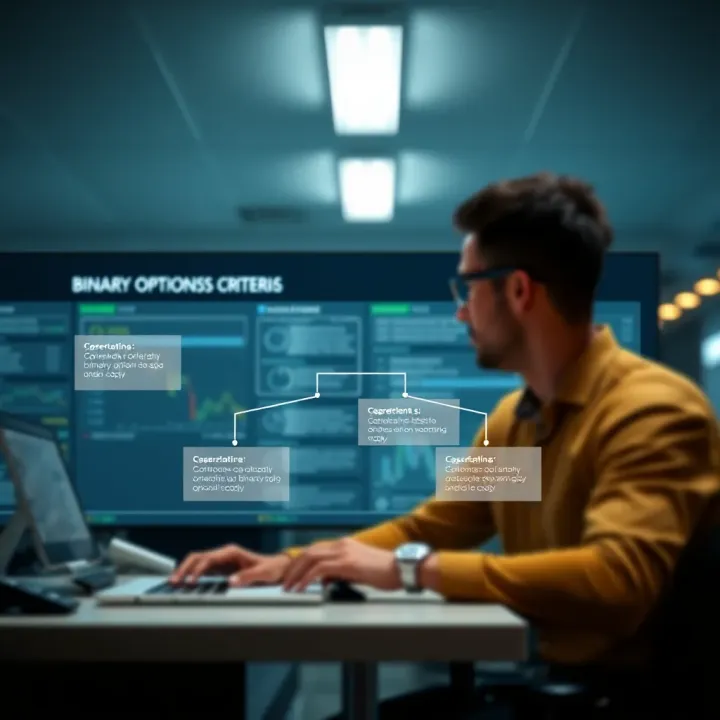 Diagram showing criteria for selecting trustworthy binary options brokers under CVM regulation