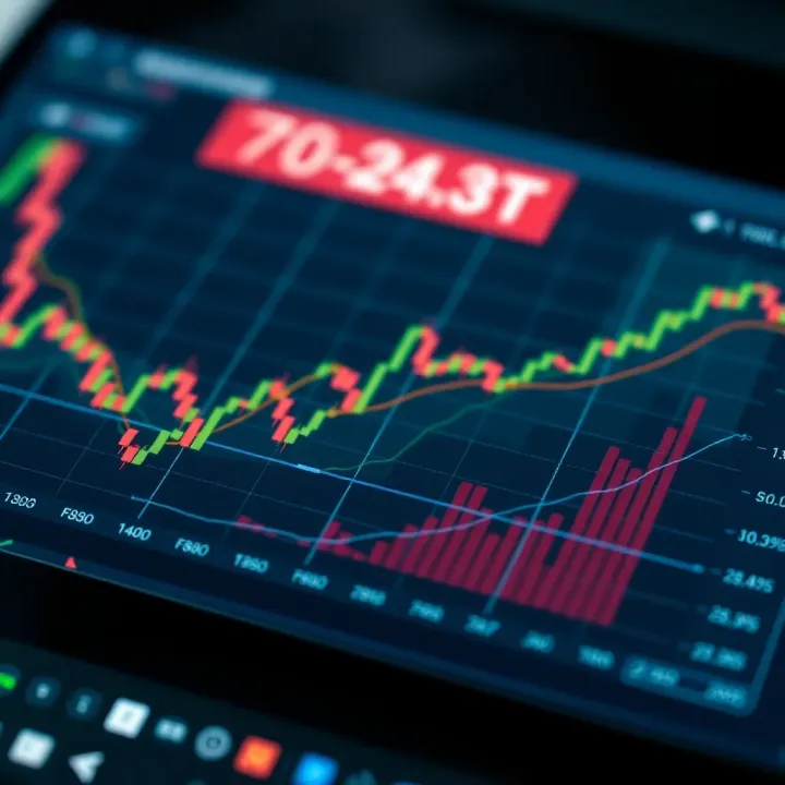 Graph showing risk management strategies using derivatives in financial markets