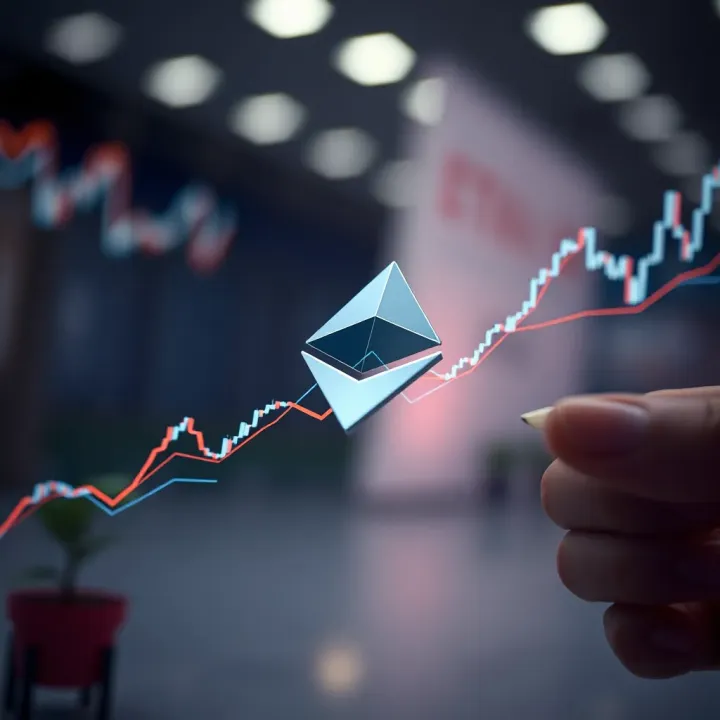 Chart illustrating future trends and growth projections for Ethereum platform