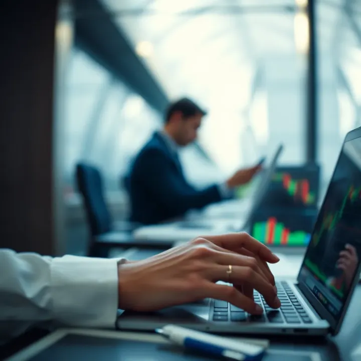 Conceptual representation of risk management and strategy planning in online trading