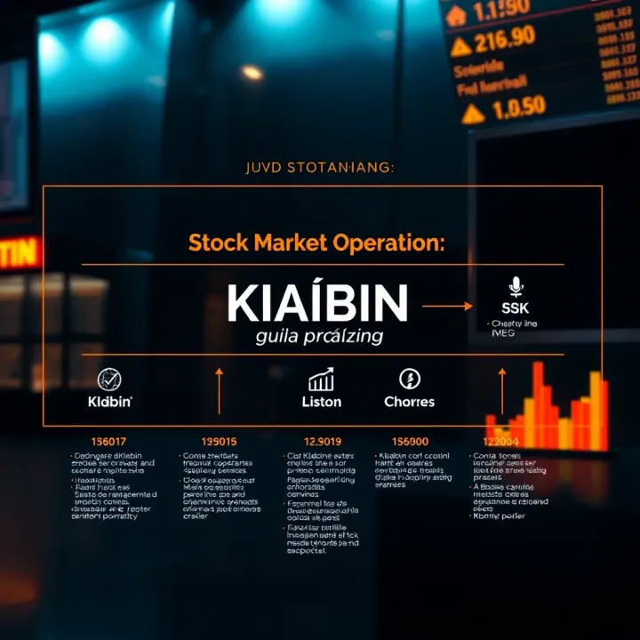 Diagram illustrating the stock market workflow focusing on trading shares of a major paper and pulp company