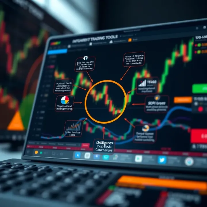 Diagram illustrating the integration of multiple trading tools for effective binary options decision making