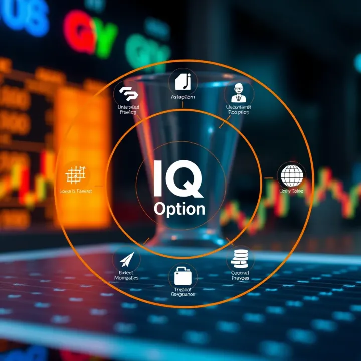 Diagram illustrating the integration of IQ Option API with automated trading platforms
