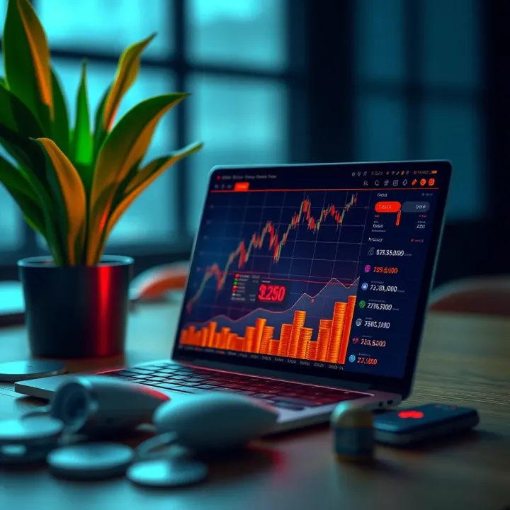 Conceptual illustration of secure and ethical online investment strategies