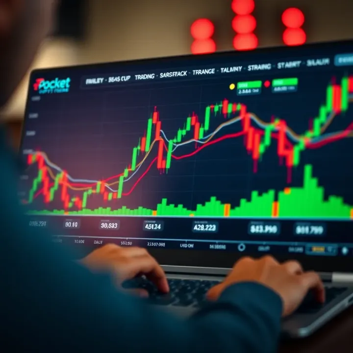 Graph illustrating different trading strategies and security tips for safe digital trading