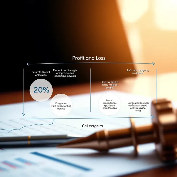 Diagram depicting strategies to optimize financial results and improve business economic health
