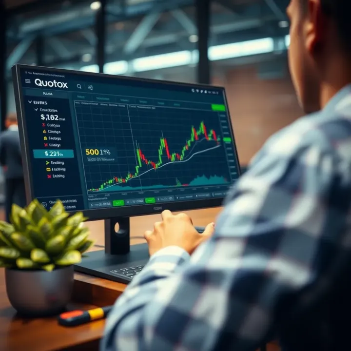 Detailed interface showcasing Quotox features for enhanced user experience