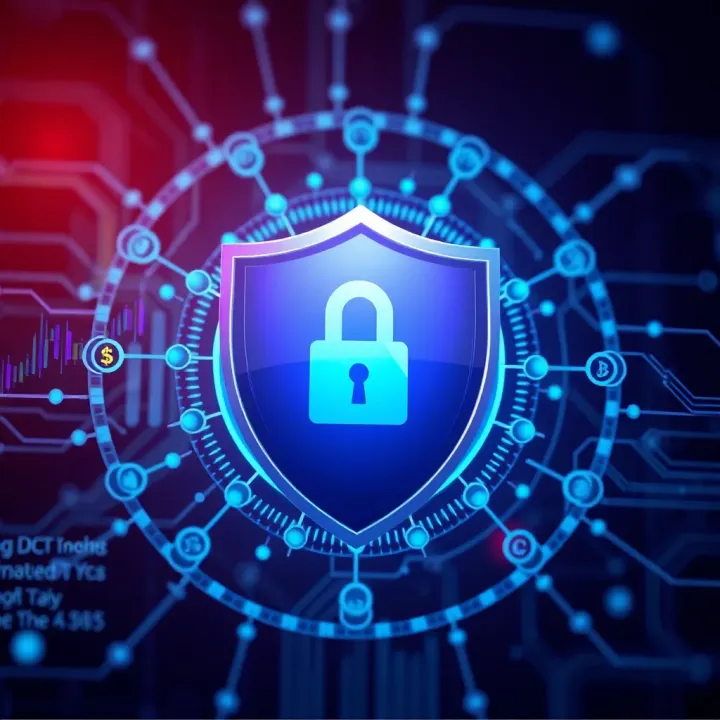 Account Security Measures on Quotex Platform Illustration of shield symbolizing online account protection and data security