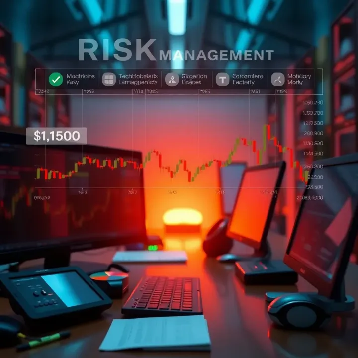 Graphical representation of risk management and emotional control techniques