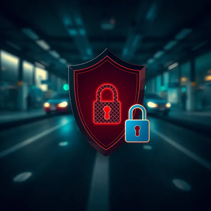 Ensuring Secure Access on Quotex Platform Secure login concept with shield and lock icons representing data protection on Quotex